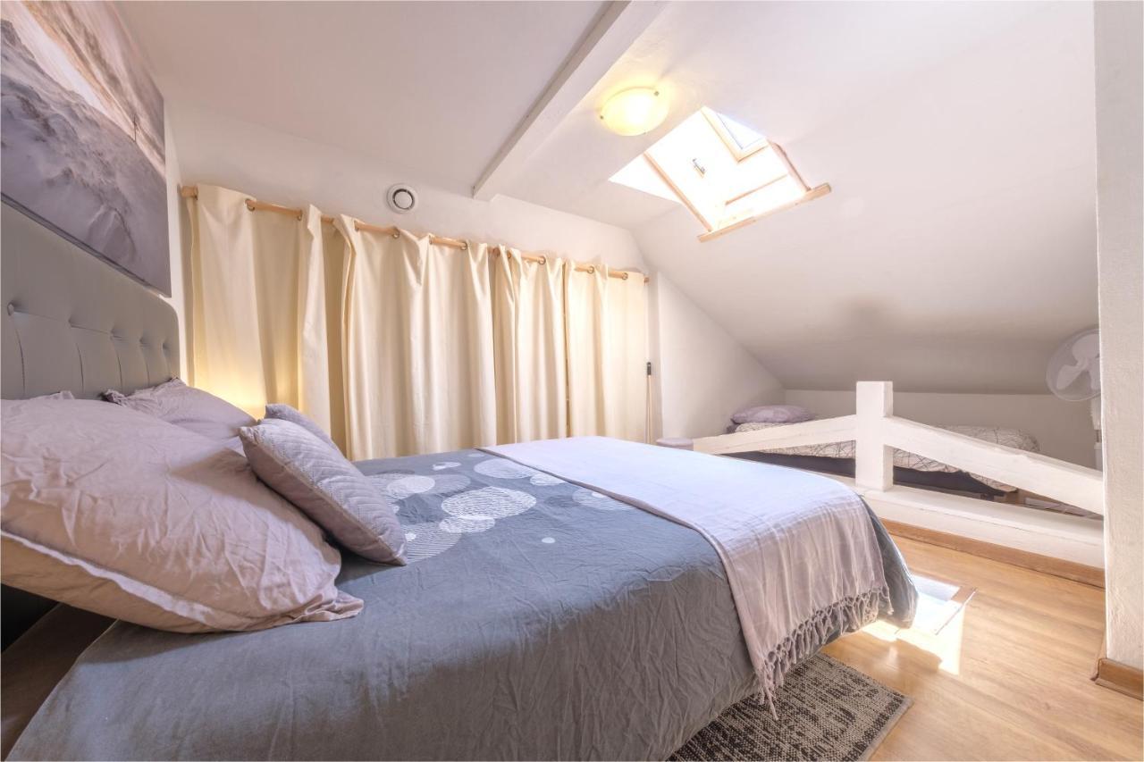 Beau Duplex 54M2, Classe 3 Etoiles Et Label "Gite De France" 5Min Centre, 15Min Gare Climatisation, Calme, 2 Chambres, Netflix Wifi, Tv 140Cms, Parking, Boite A Cles Arrivee Tardive - Gites La Tarine - Albertville Luaran gambar