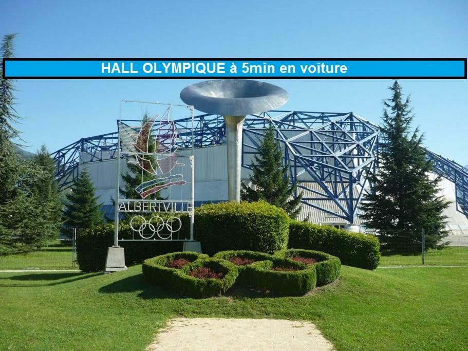 Beau Duplex 54M2, Classe 3 Etoiles Et Label "Gite De France" 5Min Centre, 15Min Gare Climatisation, Calme, 2 Chambres, Netflix Wifi, Tv 140Cms, Parking, Boite A Cles Arrivee Tardive - Gites La Tarine - Albertville Luaran gambar